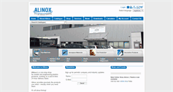 Desktop Screenshot of en.alinox.pl